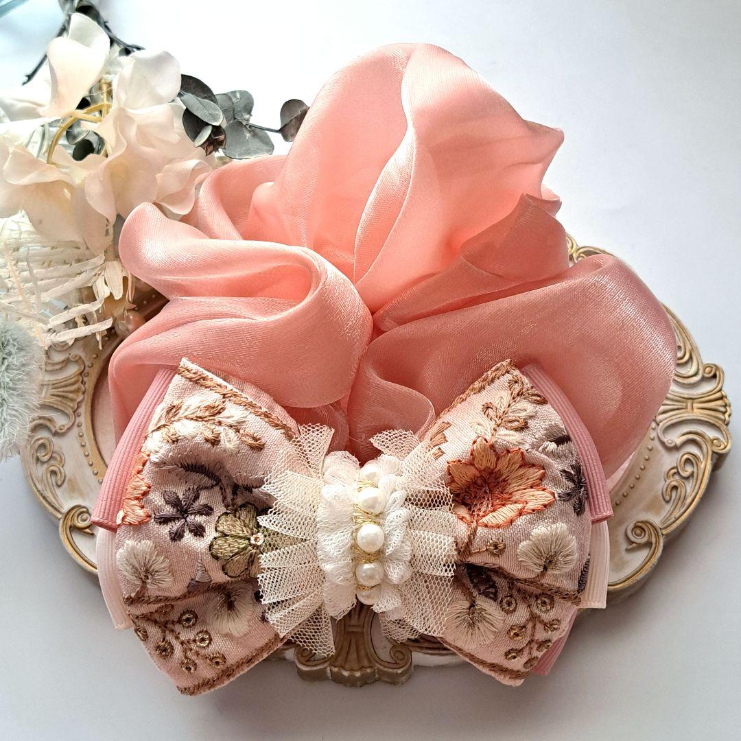 メグえもん 様お取引中⭐3306⭐❣️大人可愛い華やかアクセ❣️オリジナル✴インド