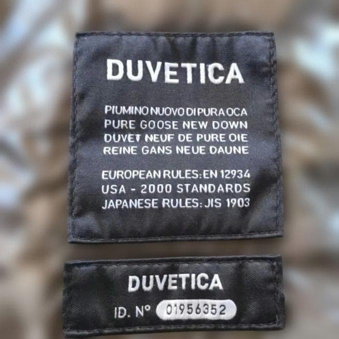現行 極美品 デュベティカ ADHARADUE フォックスファー ダウン 40