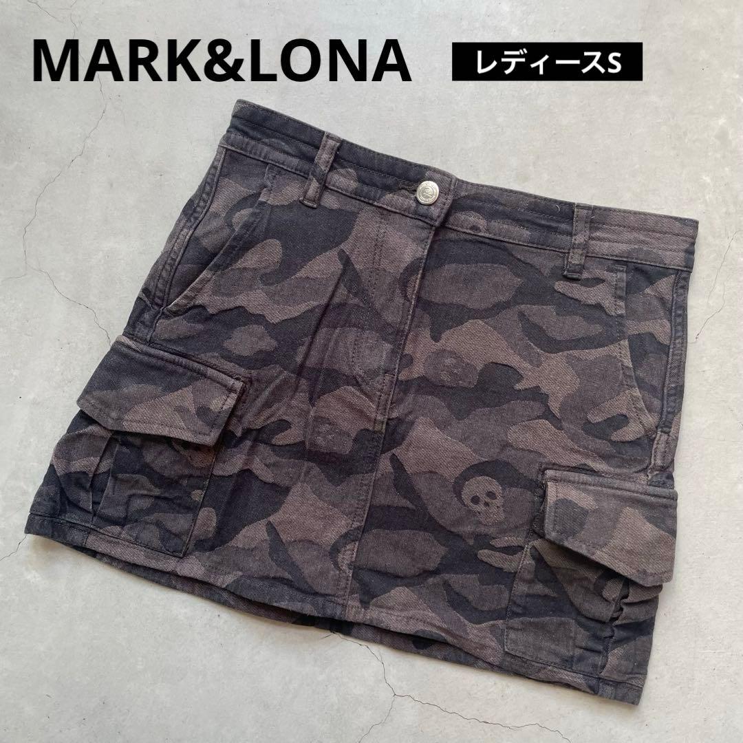 MARK&LONA マークアンドロナ スカート 迷彩柄 カモフラ S