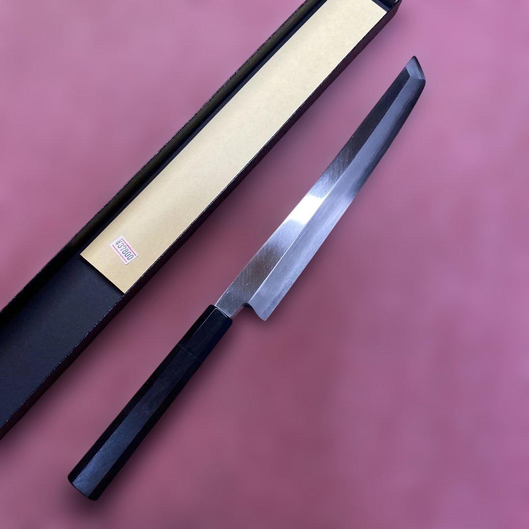 銀三　先丸柳刃包丁　240㎜ 8寸