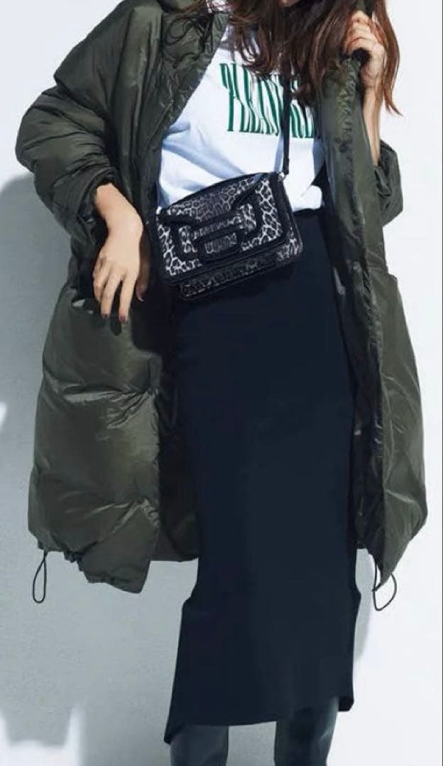 【未使用】レミレリーフ ロングダウンカーキS 徳原文子✕REMI RELIEF