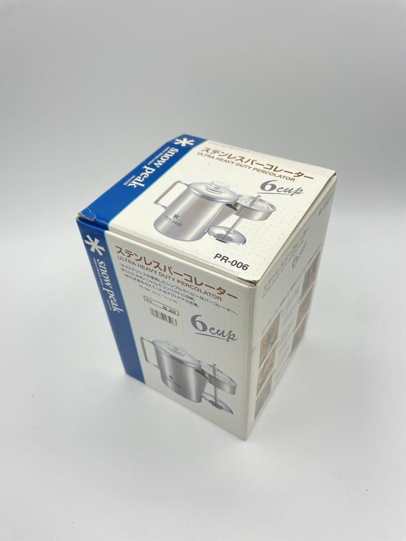 未使用  peak ステンレスパーコレーター 6カップ PR-006