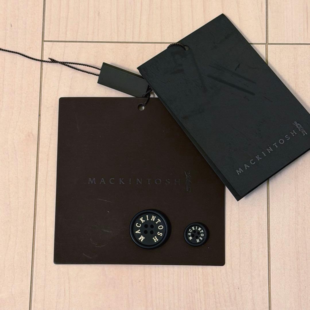 Mackintosh DUNKELDネイビー ステンカラーコート