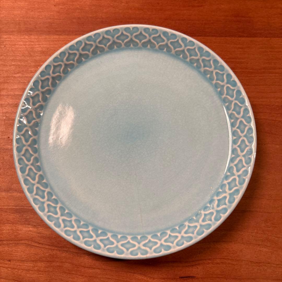 クイストゴー　コーディアルパレット　ターコイズ　17cm ケーキプレート