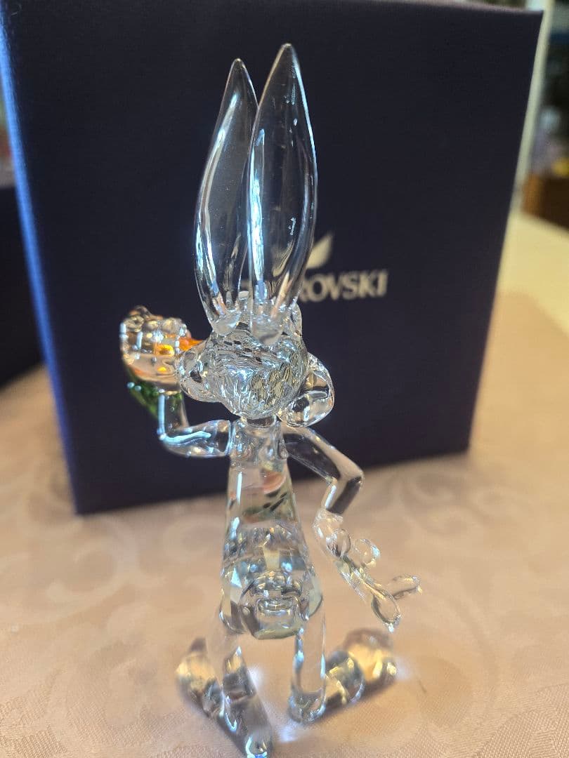 Swarovski バックスバニー クリスタル置物