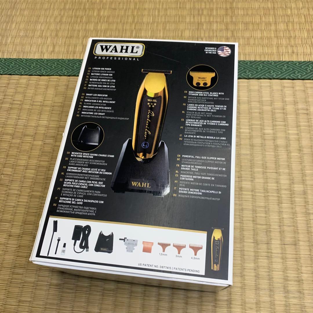 WAHL Cordless Detailer Li ゴールドコードレスバリカン
