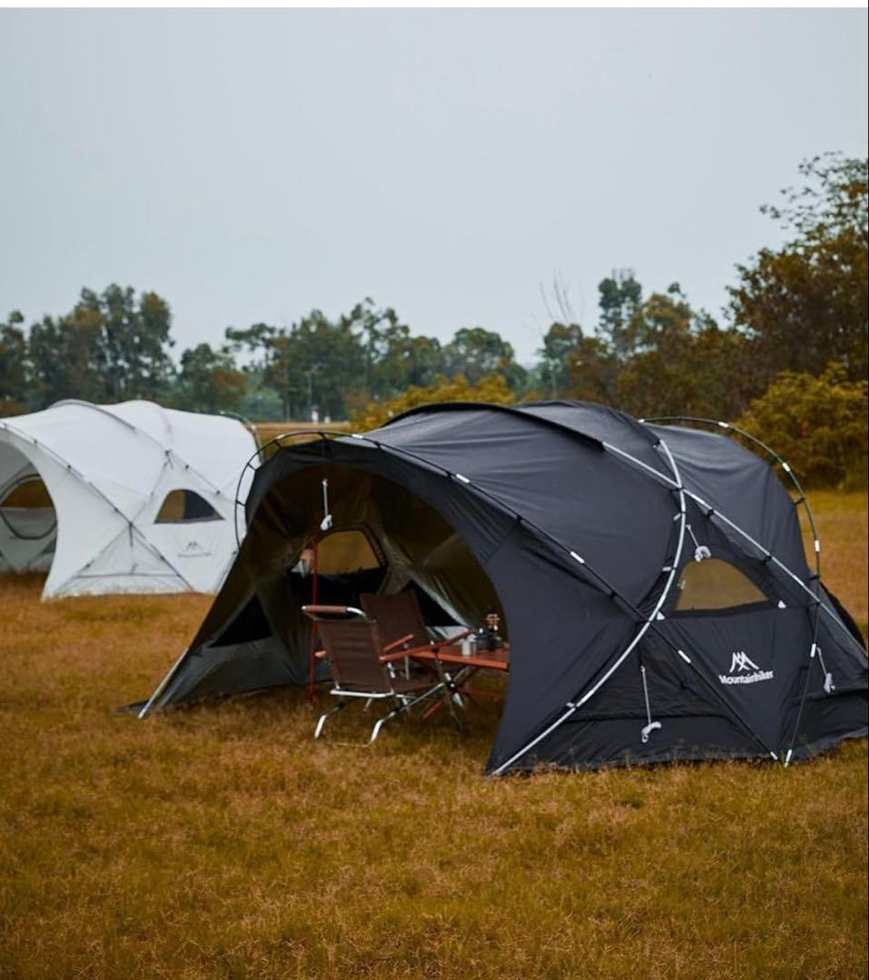 マウンテンハイカー、ドーム型　シェルターテント黒