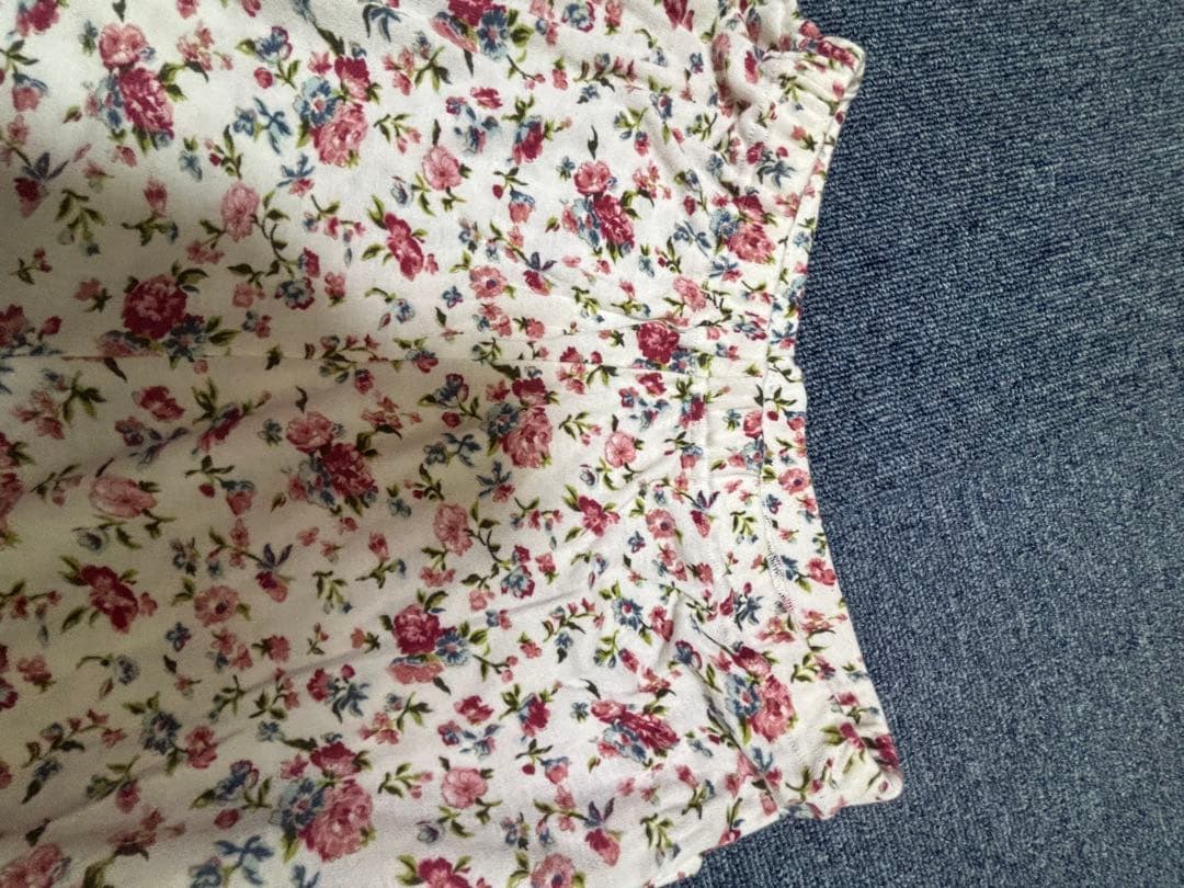 Tunic 花柄 コットン パジャマ2枚