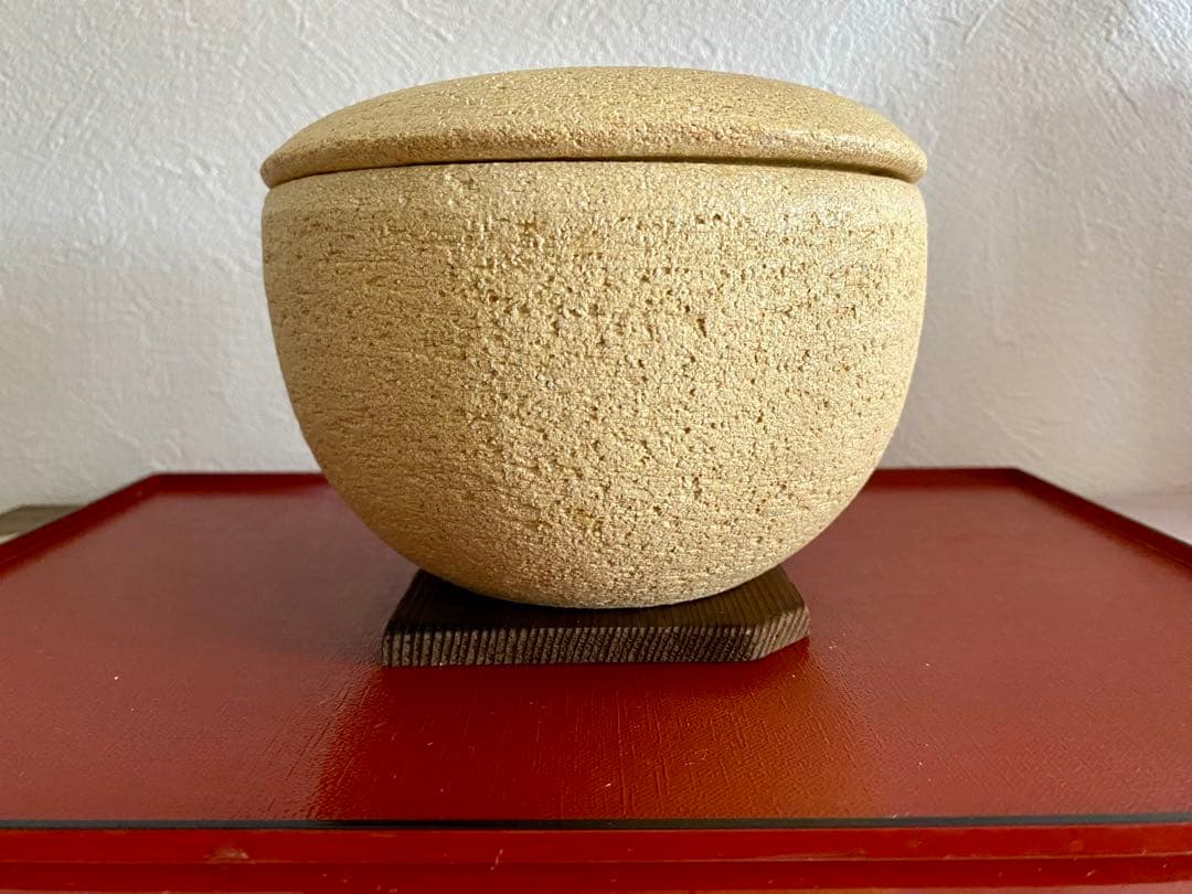 お値下げしました 未使用品：伊賀焼窯元『長谷園』の陶珍（大）陶器製おひつ 蓋付き