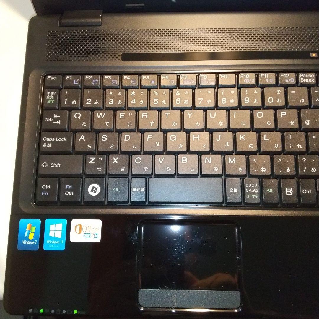 エプソン15.6インチノートPC　NJ3300　中古良品　Win11即使用可