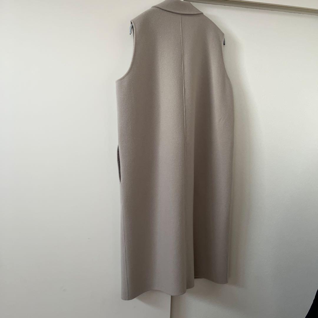 ソージュ　SOEJU ウールリバーロングジレ