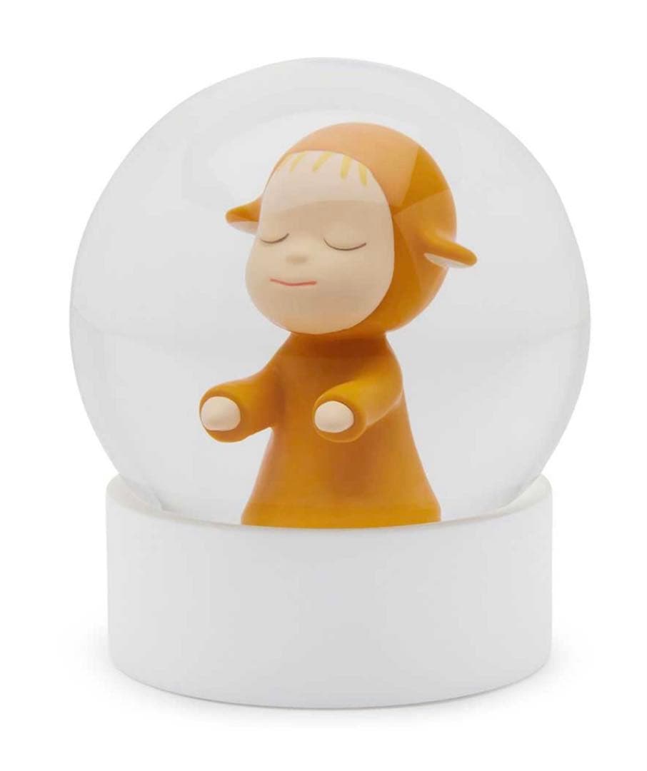 【新品】 奈良美智 スノードーム イエロー Little Wanderer