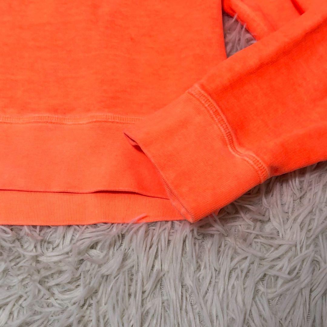 １点物◎良品◎DSQUARED2 フーディック パーカー オレンジ 蛍光色