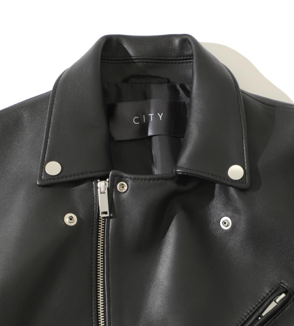 CITY studious ダブルライダースジャケット 極美品