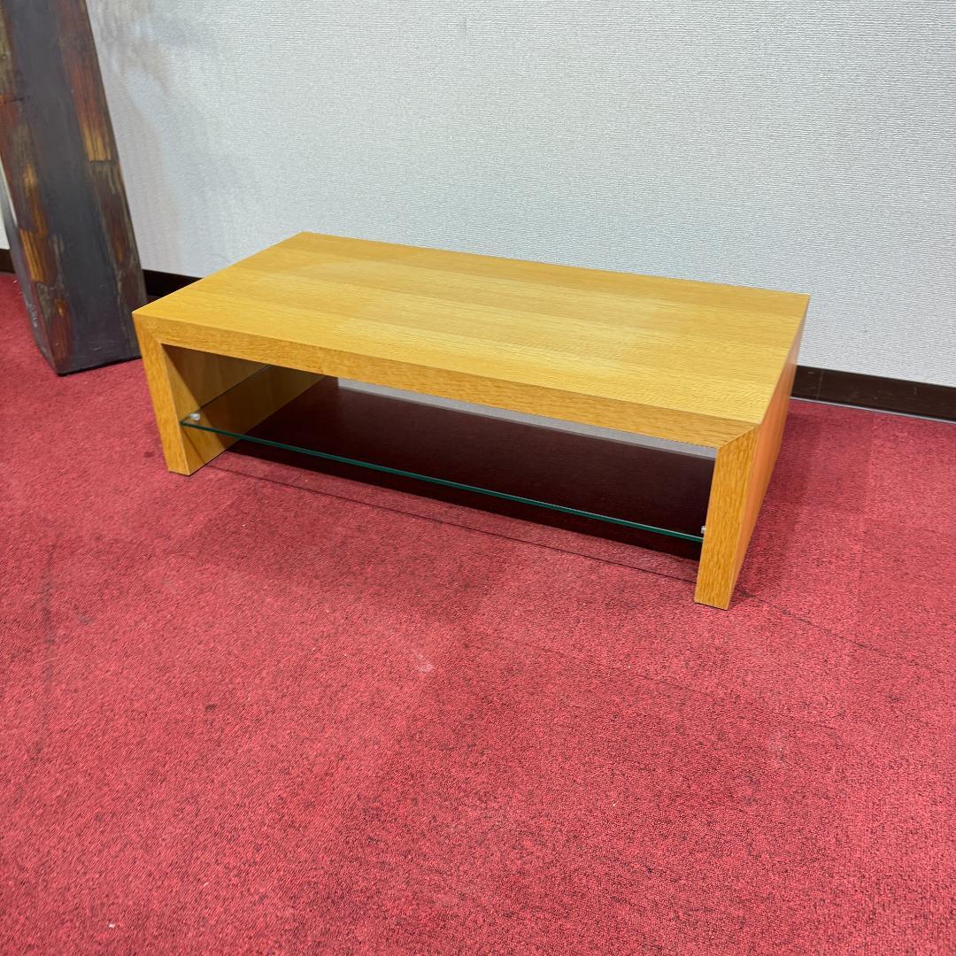 東京23区送料無料フライミーノワール「マリーニ」オーク材センターテーブル