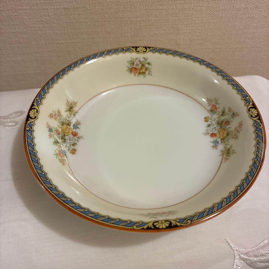 オールドノリタケ　昭和中期　小皿4枚セット　(プレート　洋食器)