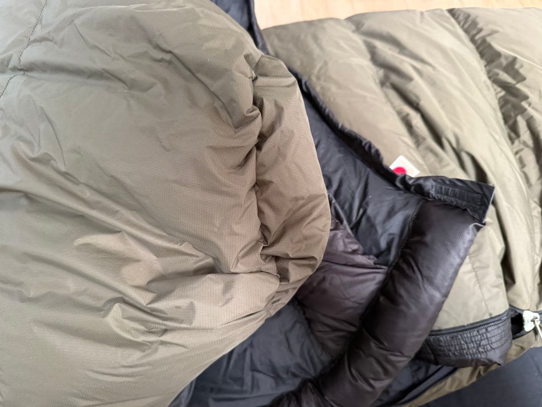 美品 オーロラ1000DX カーキ ロング NANGA ナンガ