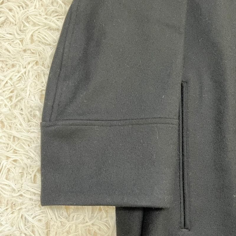 THE RERACS バルカラーコート 19FW ロング丈 比翼 ブラック