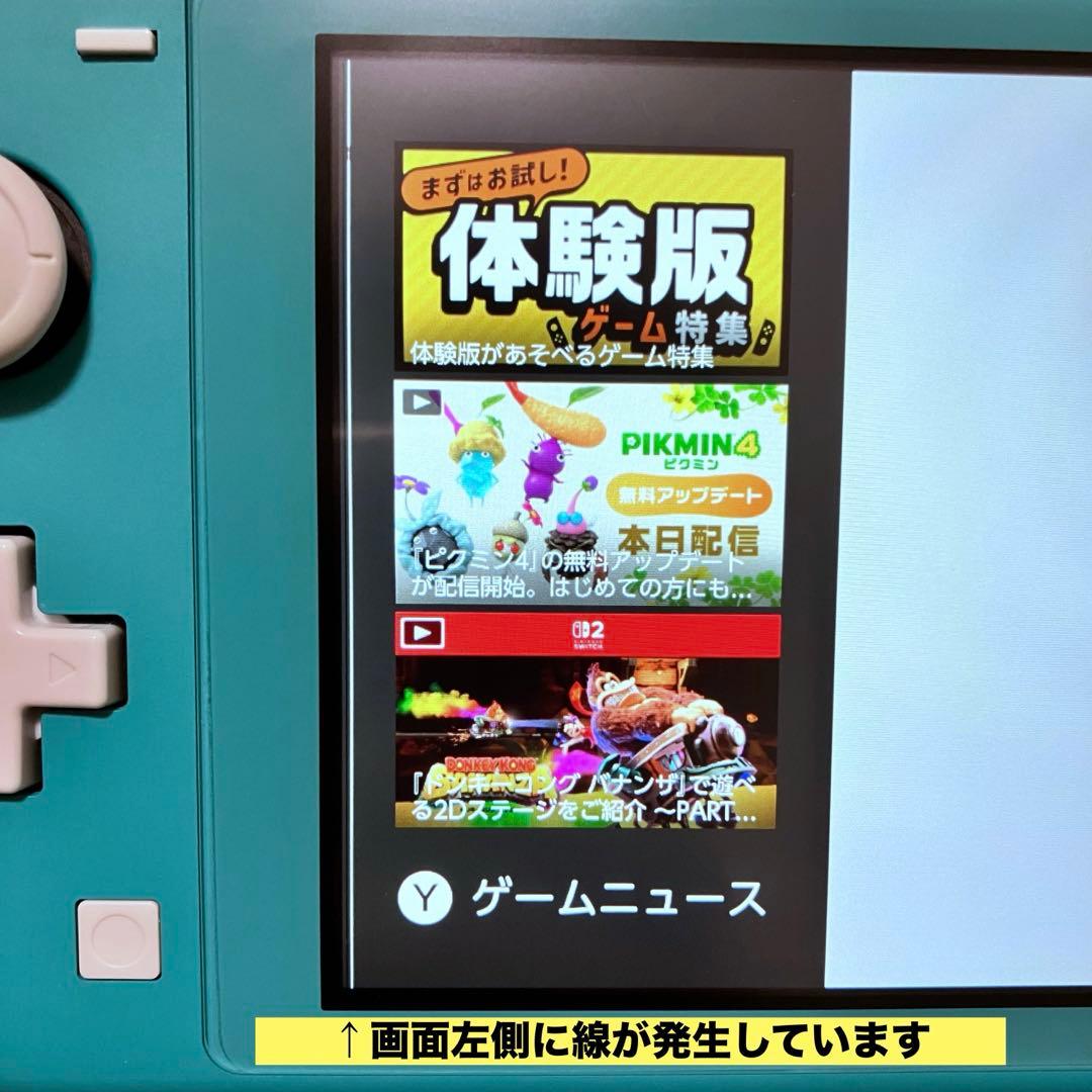 Nintendo Switch Lite ターコイズ 本体・ACアダプター・箱