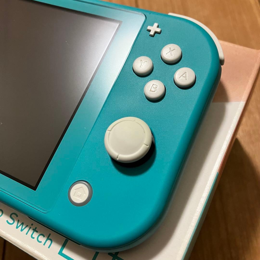 Nintendo Switch Lite ターコイズ 本体・ACアダプター・箱