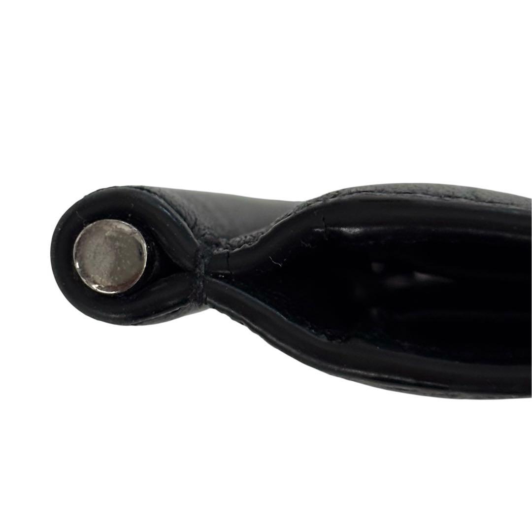 YSL イヴサンローラン マネークリップ カサンドラロゴ ブラック