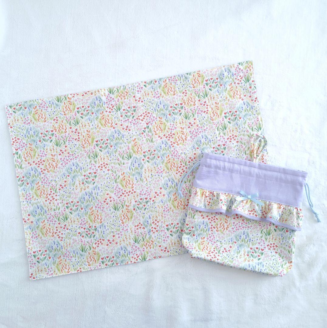 ゆこるみ オーダー ハンドメイド 入園入学 コップ袋 ランチョンマット