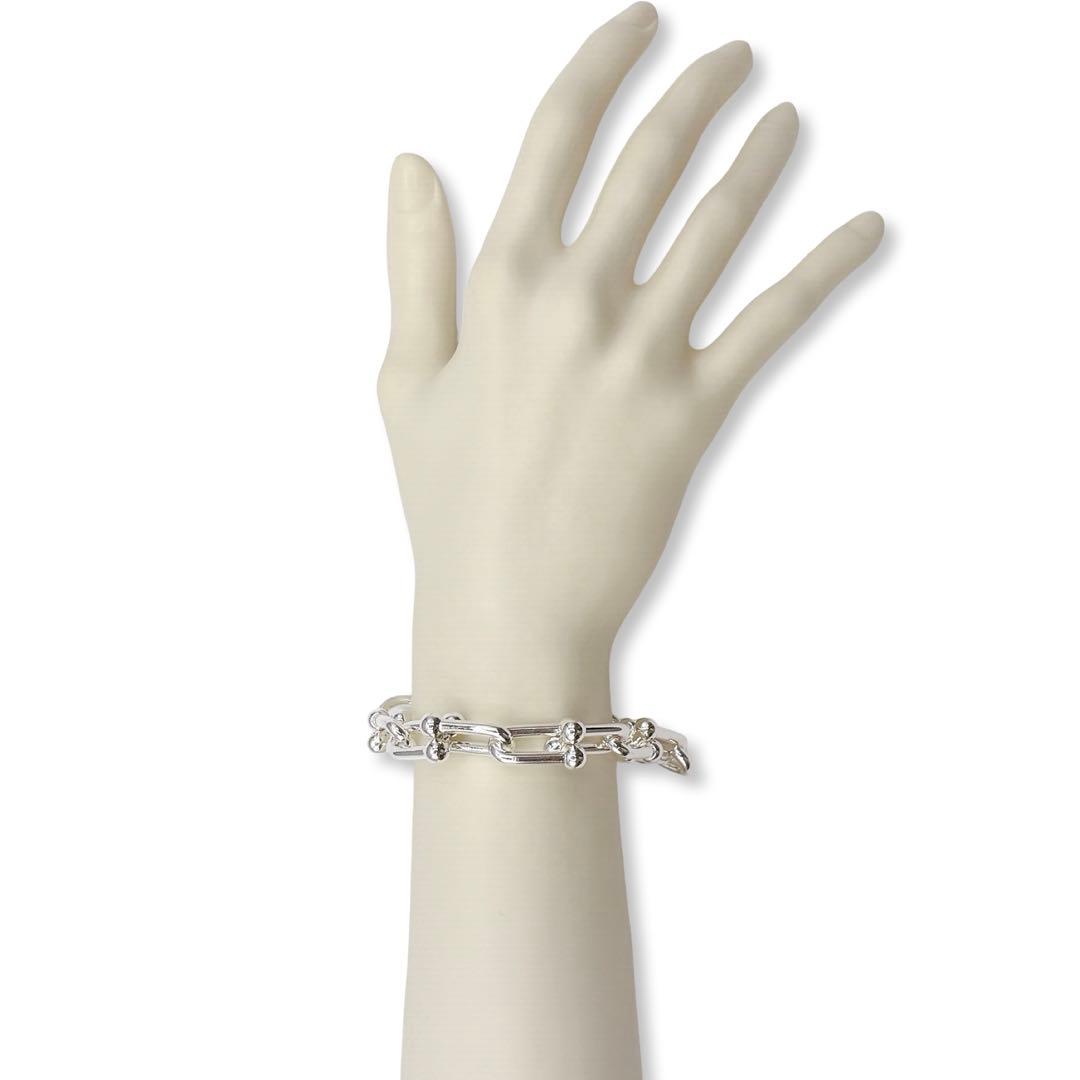 ティファニー ハードウェア ラージリンク ブレスレット L 14コマ