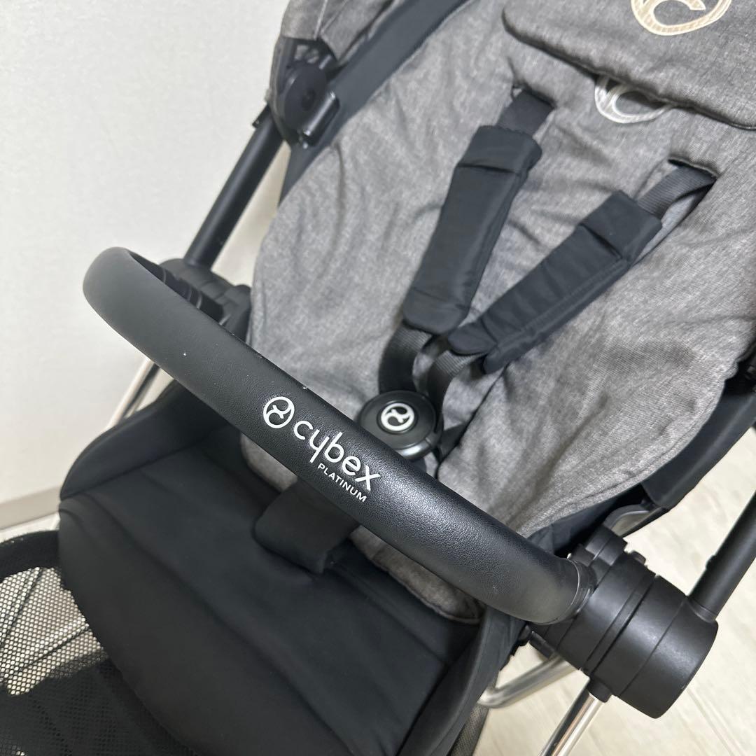 【値下げ】サイベックス　ミオス　ベビーカー　cybex mios AB型　グレー