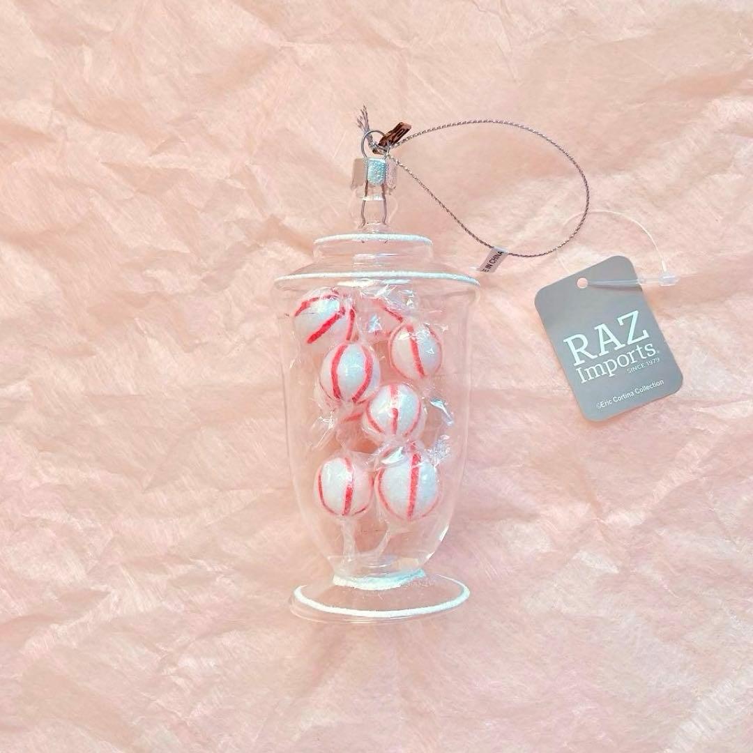 《1点限り》新品未使用 キャンディジャー オーナメント