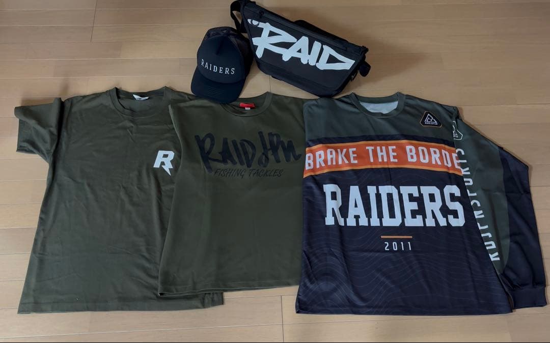 レイドジャパン　アパレルセット