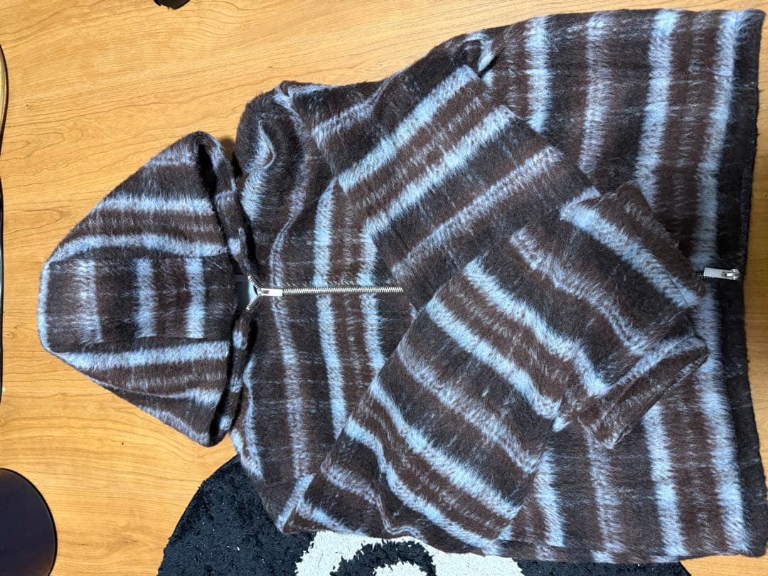 ZARA ファーフードジャケット