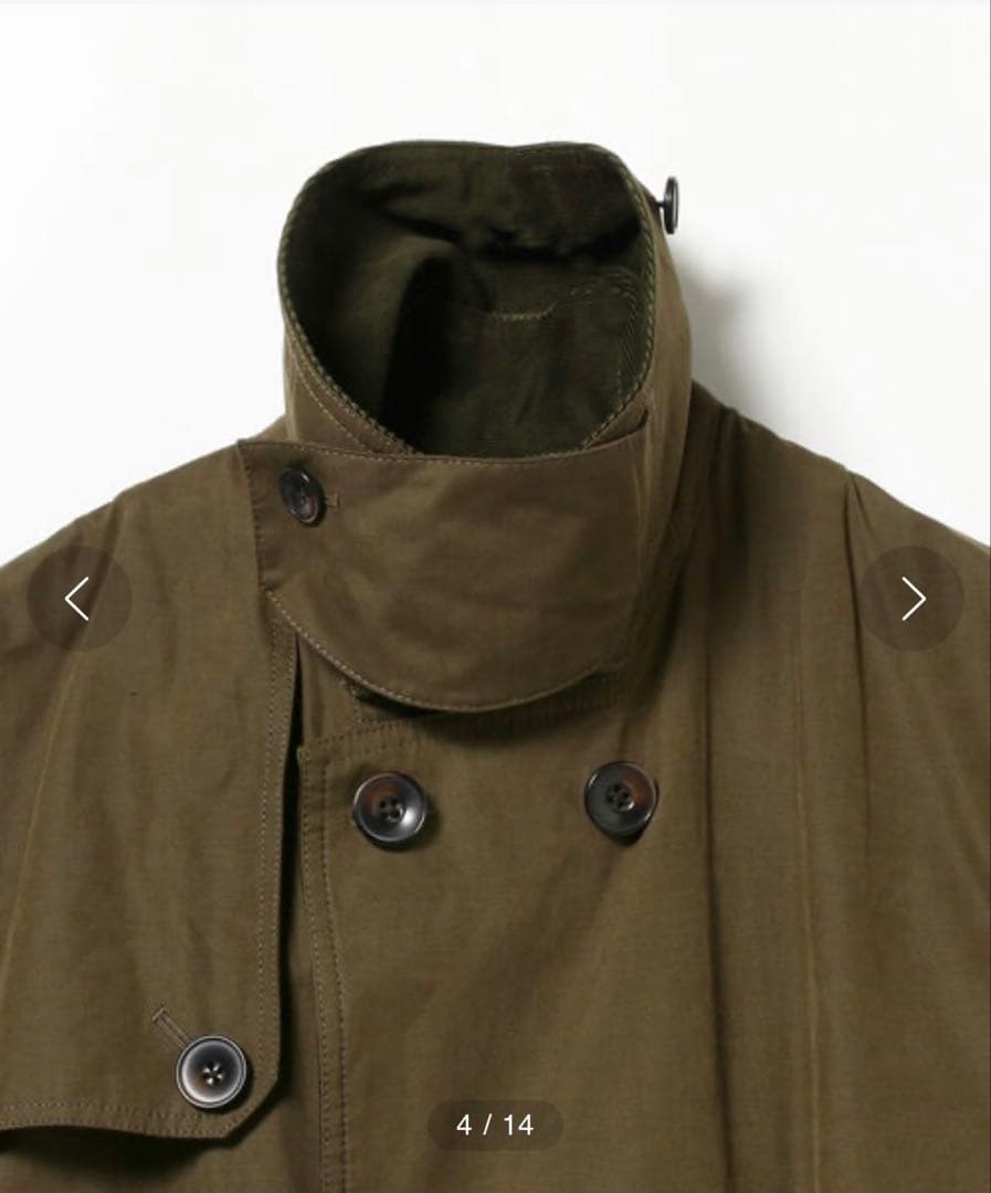 Barbour バブアー WHITLEY トレンチコート ピーチドコットン 38