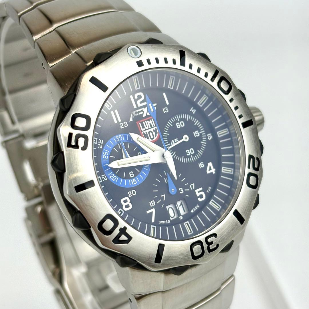 LUMI-NOX　【激レア】　【専用箱付】　【大人気】　クロノグラフ