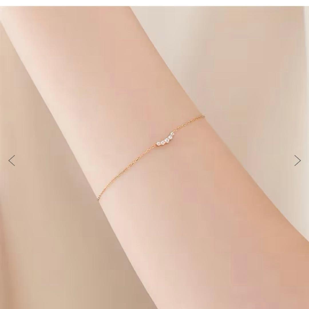 Canal 4°C K18ピンクゴールド ブレスレット　カナル4℃