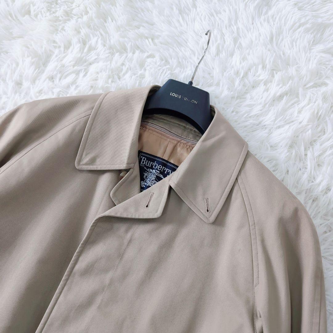 【ライナー】Burberry's　ノバチェック　ステンカラーコート　ベージュ　M