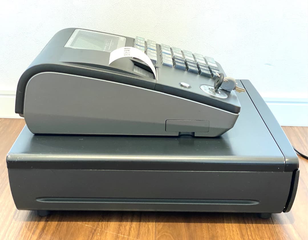 動作確認済み 初期化済み CASIO カシオ TE-300 電子レジスター