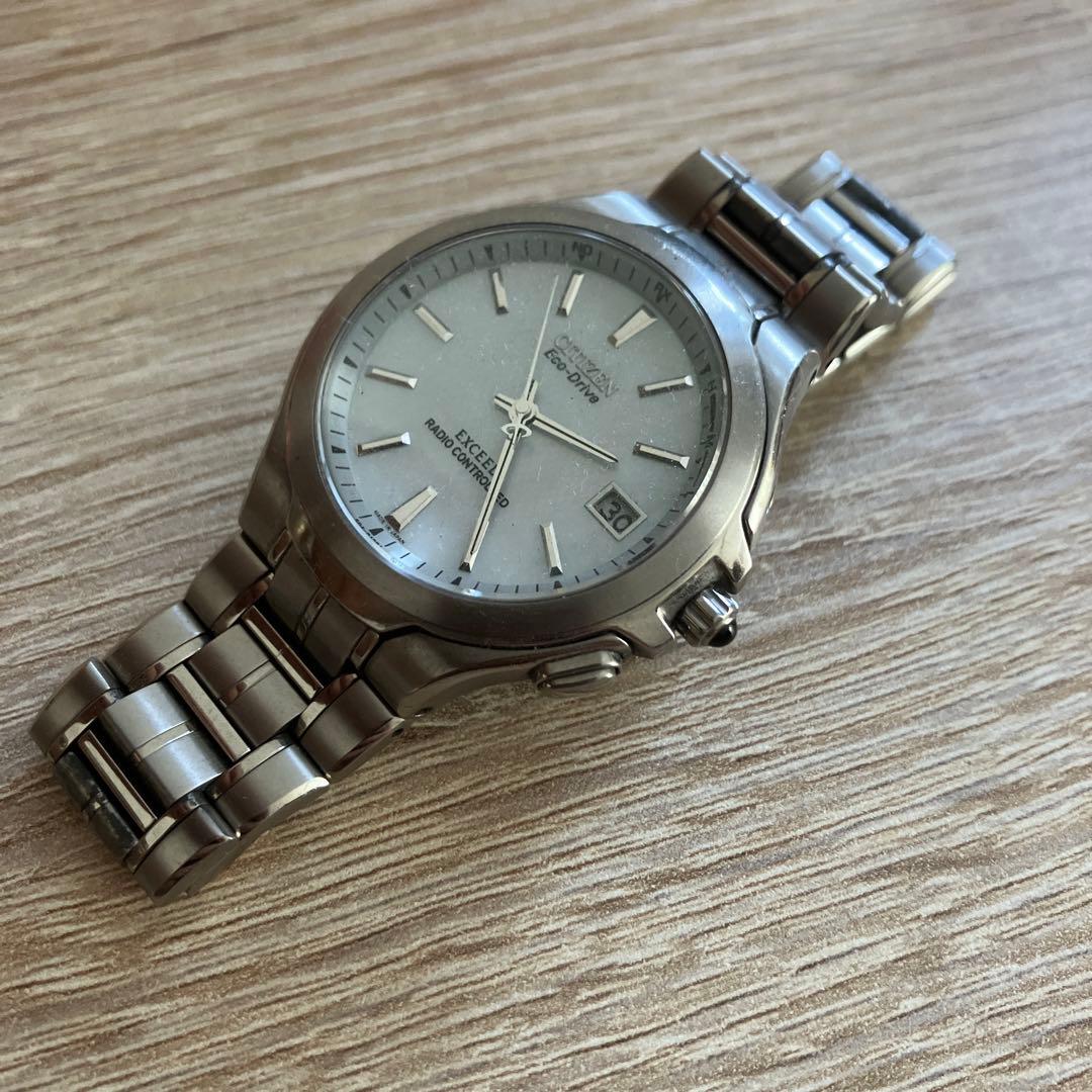 (稼動品) CITIZEN シチズンアネッサ　H410 ネイビー　ソーラー