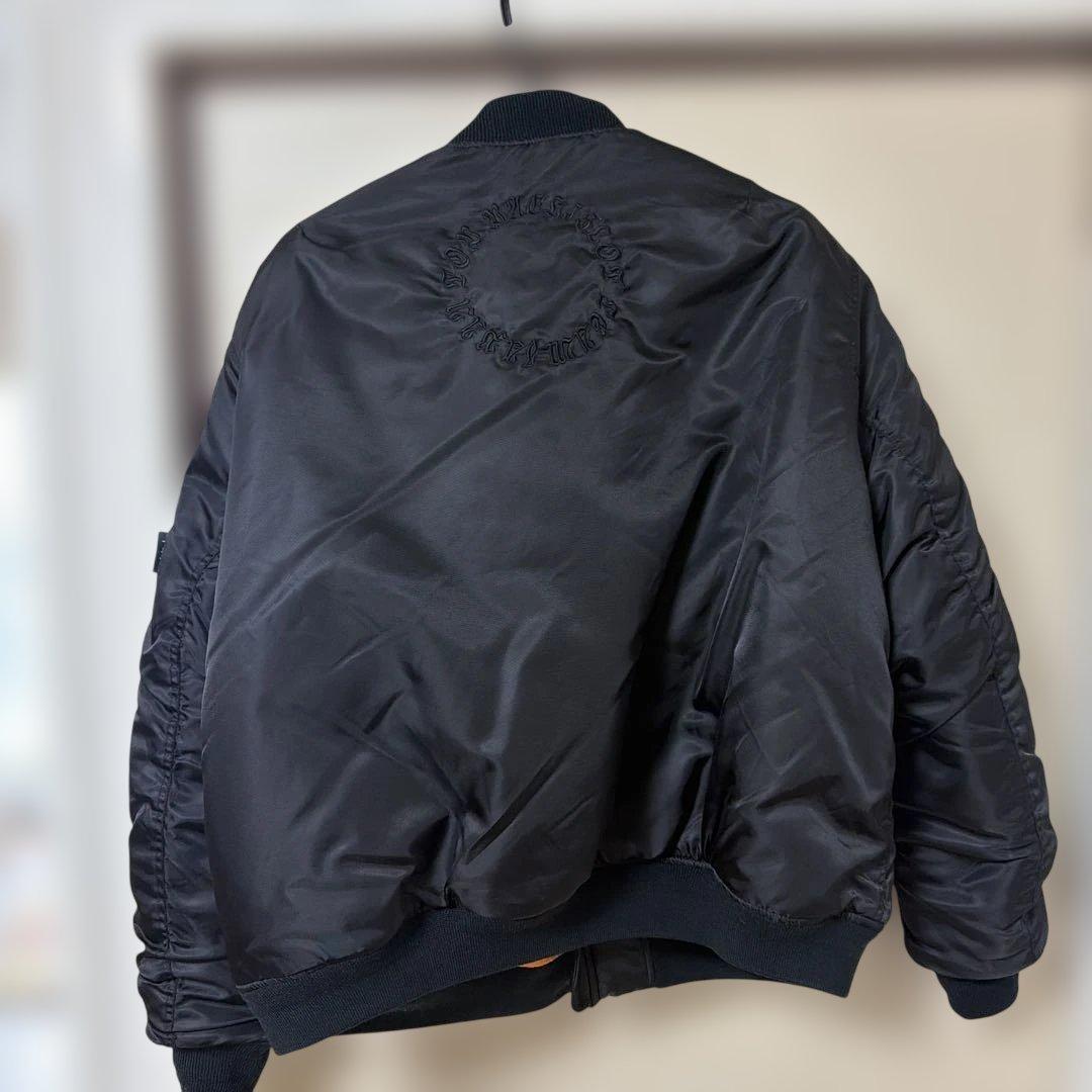 ＪＴＰＴ ＭＡ-１ 黒色 XXLサイズ ジャケット伊藤裕樹ＲＩＺＩＮ