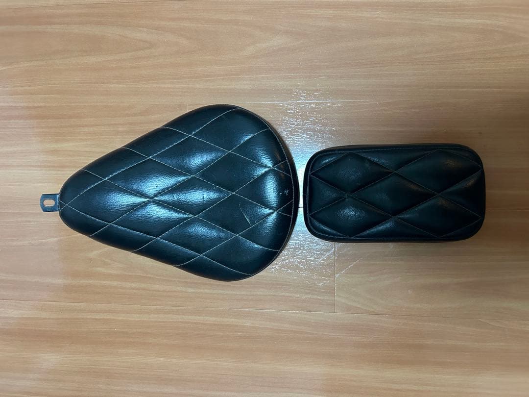 イージーライダース　ブラック ダイヤモンドキルティング シートセット　ftr