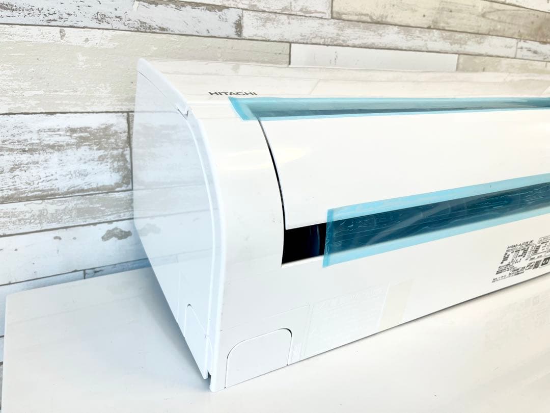 HITACHI 日立 エアコン 白くまくん RAS-AJ22K(W) ②室外機