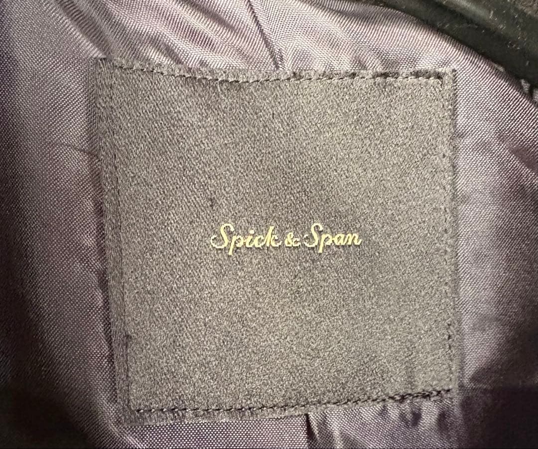 【新品】SPICK&SPAN W/Nyモッサステンカラーショートコート