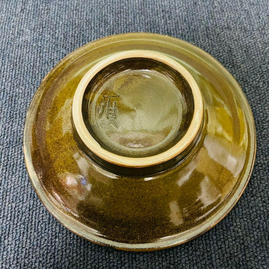 ❇️超希少・入手困難❇️やちむん　宮城須美子　魚紋模様　和食器深皿　沖縄金城次郎