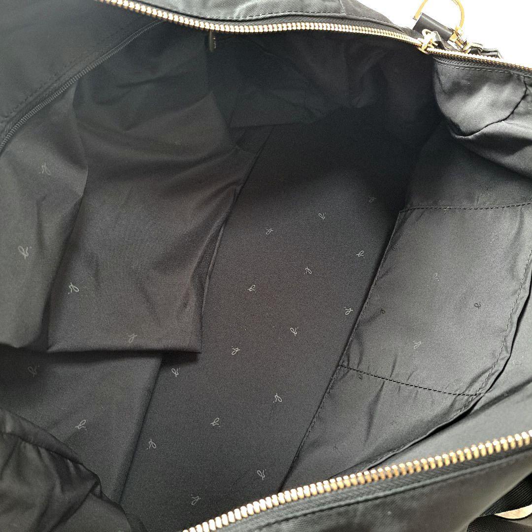 【極美品】【agnes b.】FT03‐03 2Wayボストンバッグ　チャーム付