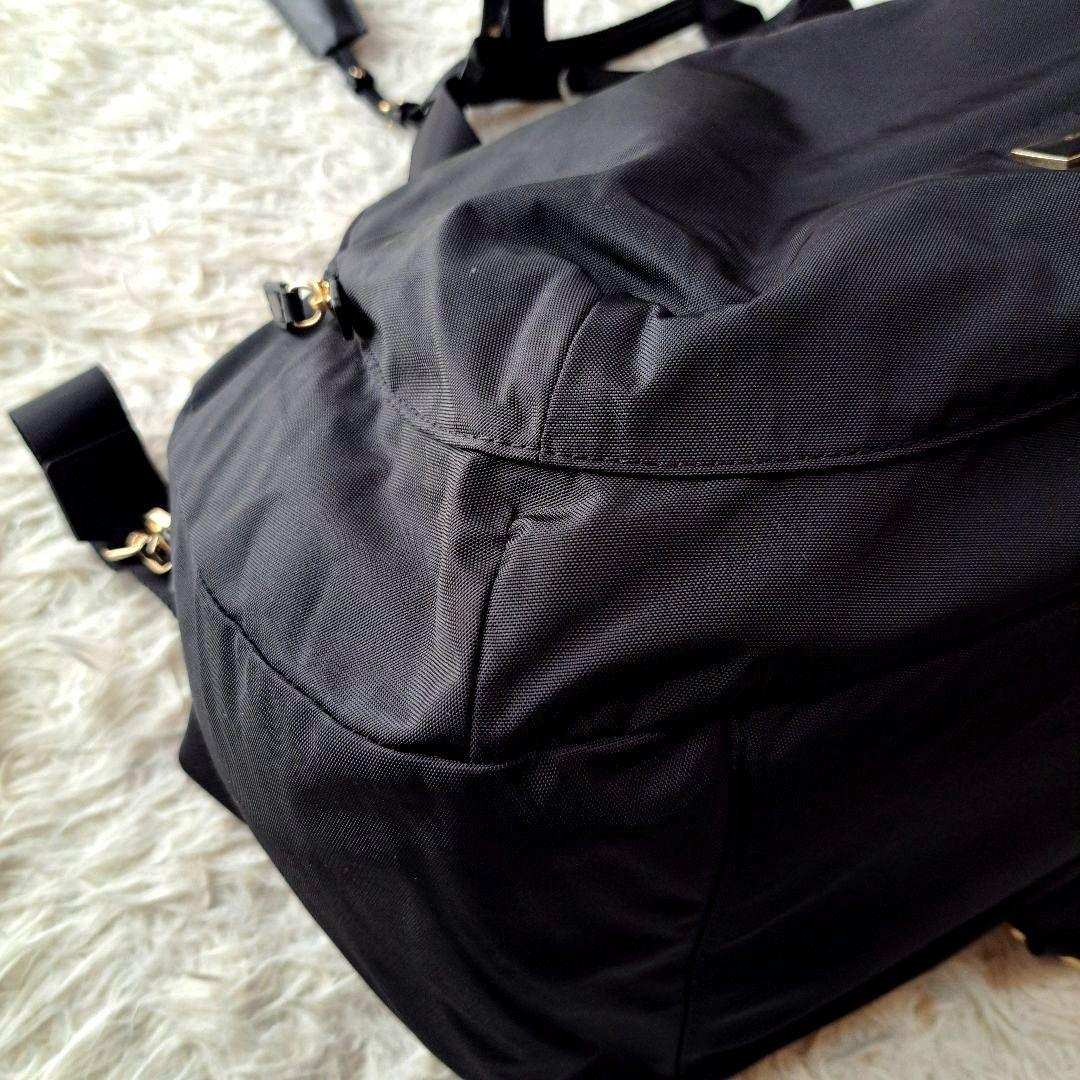 【極美品】【agnes b.】FT03‐03 2Wayボストンバッグ　チャーム付