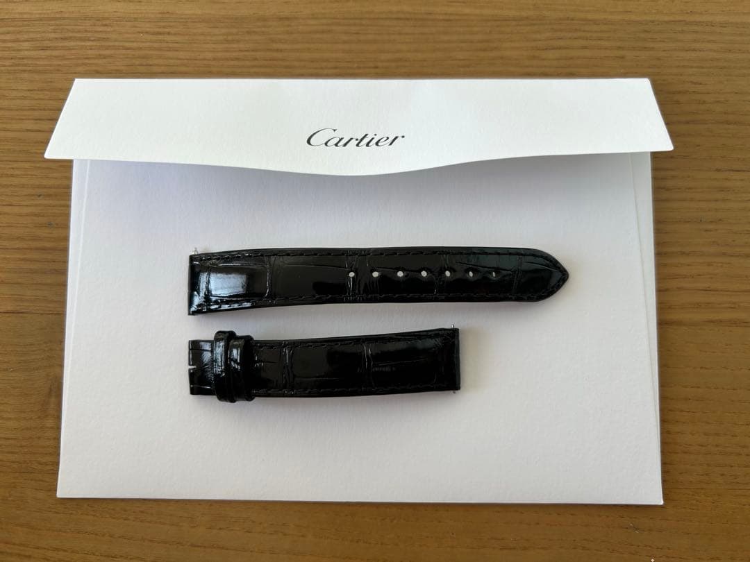 タンクルイカルティエsm　アリゲーターストラップ　美品
