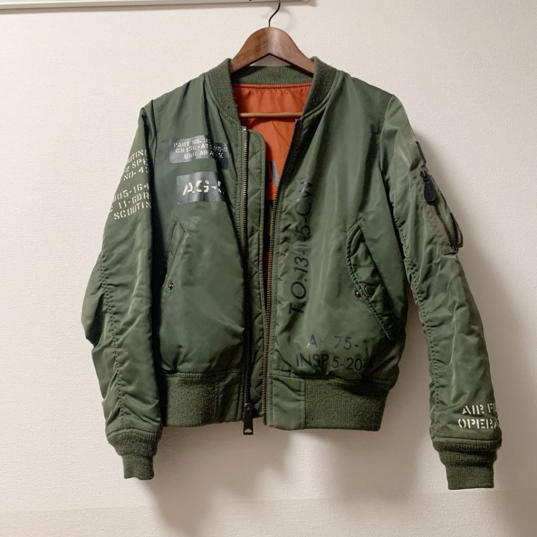 ヴィンテージ限定40周年モデル！AVIREX MA-1 ブルゾン ジャケット