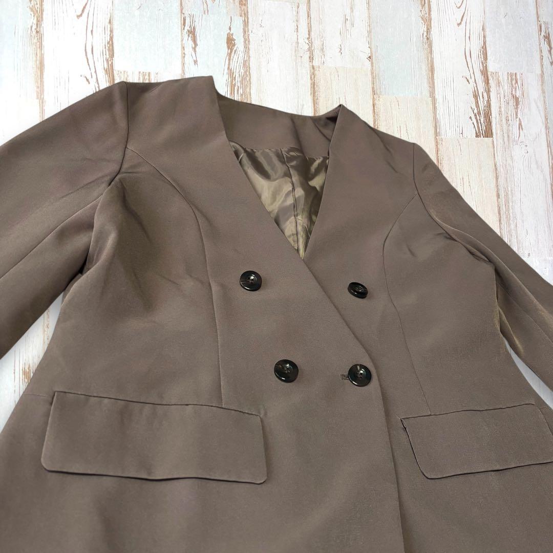 【美品♡】ルイルエブティック バッククロス セットアップ パンツスーツ LL