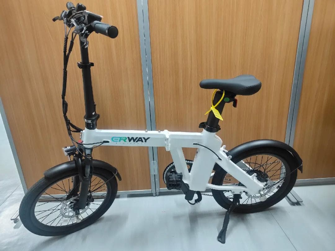 【クリスマスセール開催中！】折りたたみ電動アシスト自転車ERWAYA02ホワイト