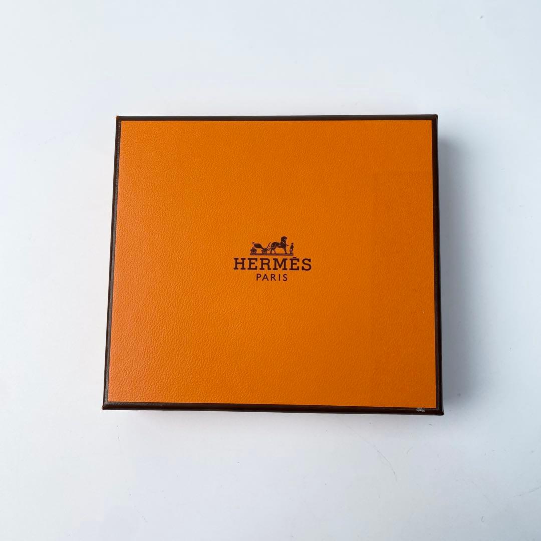 新品 エルメスHERMES バスティア 黒 エプソン ケース B刻印.
