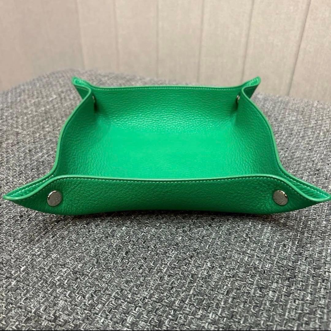 MIKIMOTO ミキモト　本革　ジュエリートレイ　小物入れ　ケース